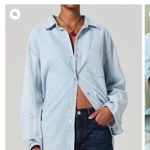 Citizens of Humanity Oversized Chambray Denim
shirt